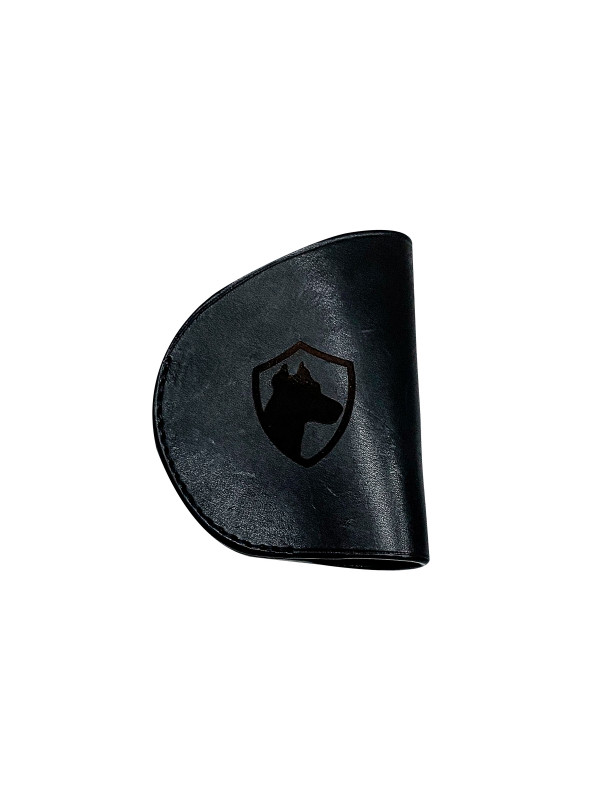 Pistolera de Cuero Doberman con Logo