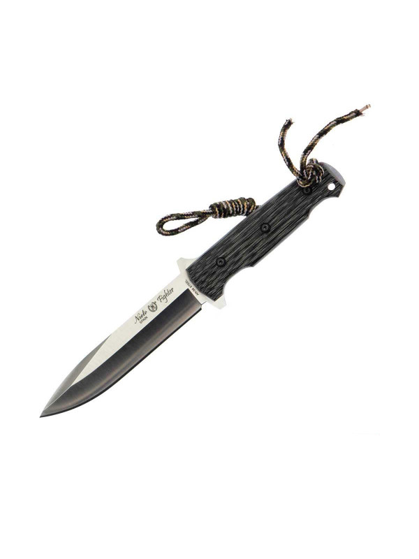 Cuchillo Nieto Linea Fighter (Mikarta Negra) #13000