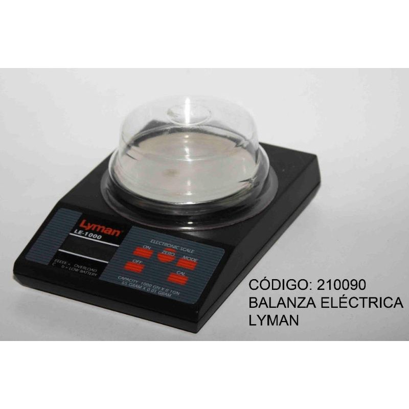 N-Balanza Lyman #1000 Electrico