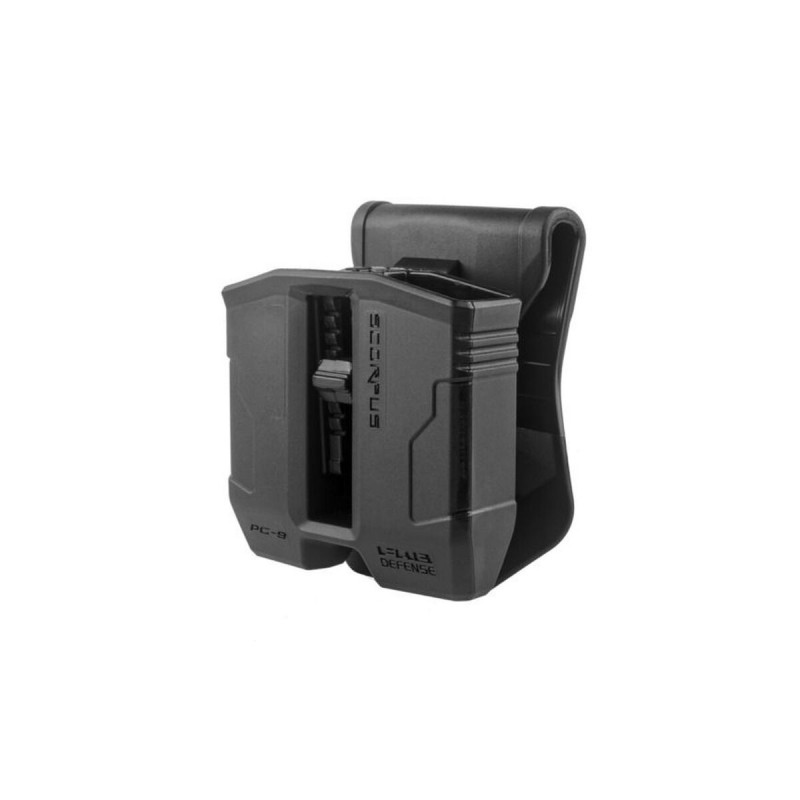 Porta Cargadores Fab Defense Glock 9mm/.40 Cinto/Paddle Negro #PG-9
