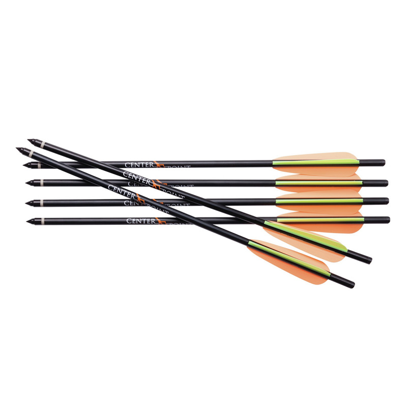 Flechas Crosman de aluminio para ballesta de 16'' de a 6 piezas 400gr #AXAA166PK