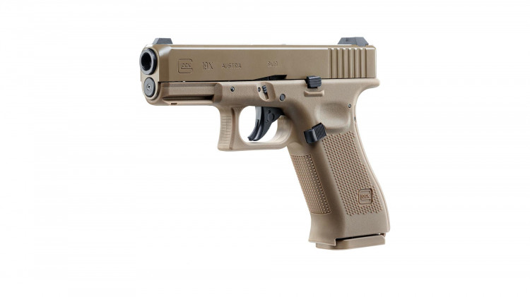 PISTOLA AIRE COMPRIMIDO UMAREX 4,5MM - GLOCK 19X — Camping44