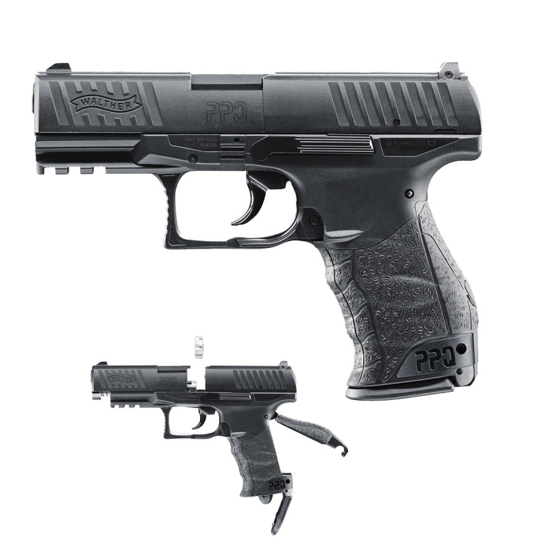 Pistola AC CO2 UMAREX 4,5mm Mod. Walther PPQ NonBlow #5.8160