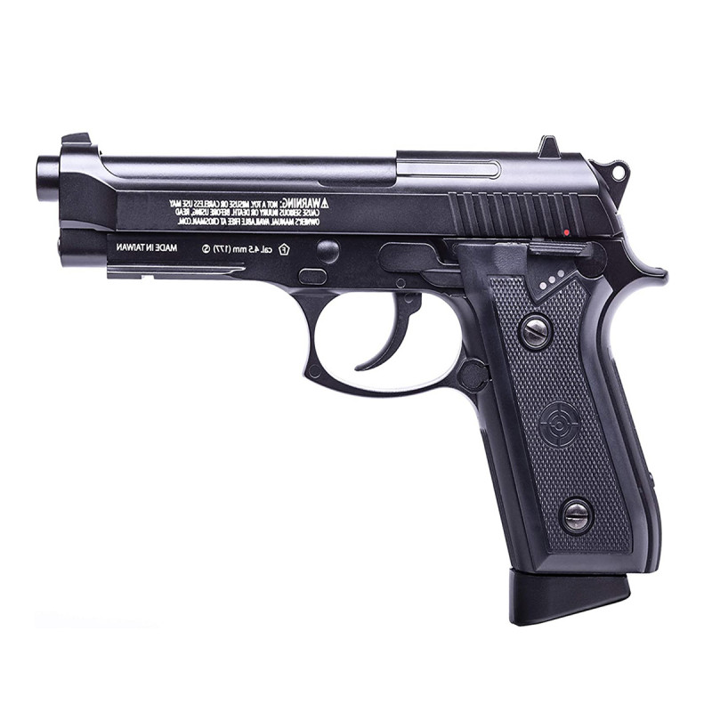 PISTOLA AIRE COMPRIMIDO CO2 CROSMAN 4,5MM - PFAM9B FULL AUTO BB — Camping44