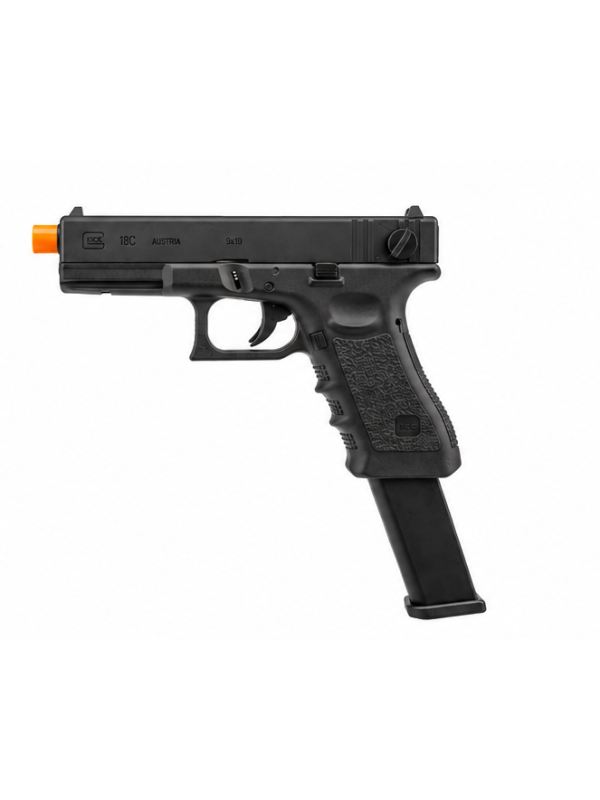 Pistola Airsoft Green Gas UMAREX 6mm Mod. GLOCK 18C GEN3 GBB Full Auto #2276332