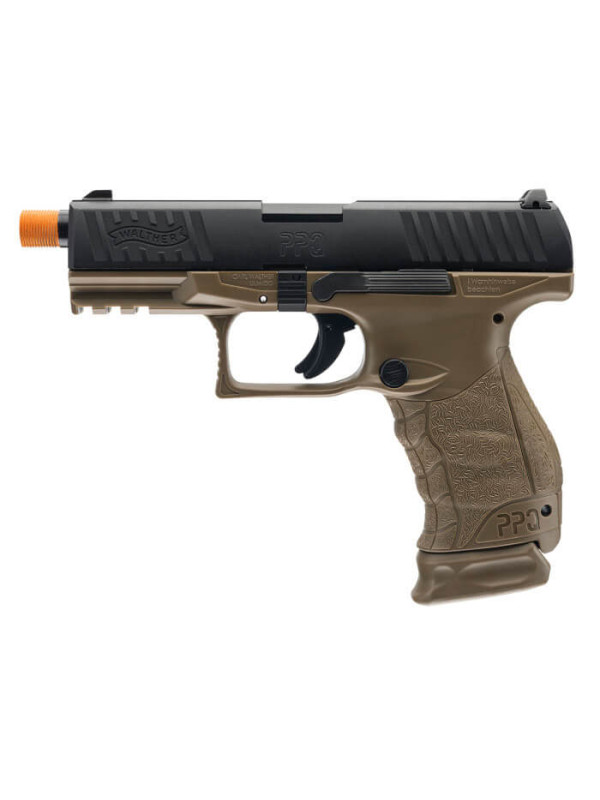 Pistola Airsoft Green Gas UMAREX 6mm Mod. WALTHER PPQ TAC #2272808