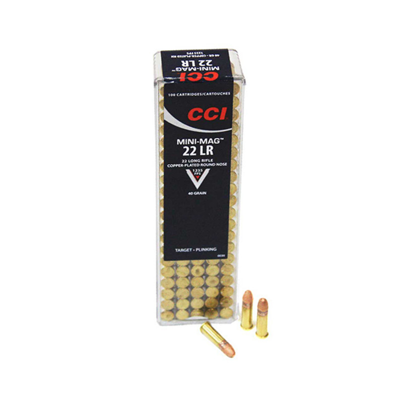 Balas CCI 22LR MiniMag 40GR PNormalCobreada 100x50 #30