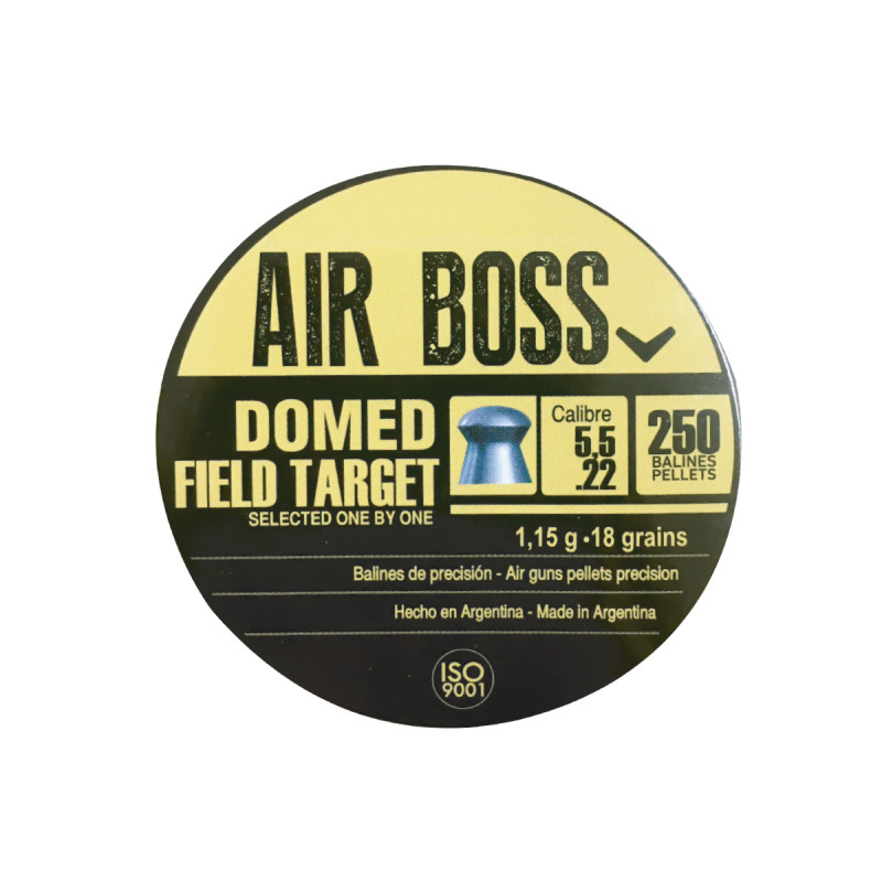 Balines APOLO AIRBOSS 5,5mm Mod. Domed 1.15gr 250x30 #E30203