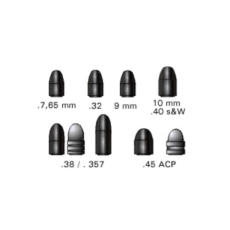N-Punta Hornady #3200 32 71Gr Fmj-Rn