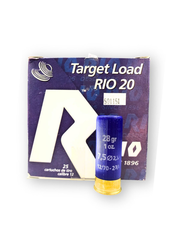 Cartuchos Rio 12 #5 30GR 25x10