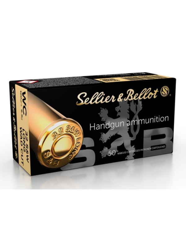 Balas SELLIER n BELLOT cal 32 S n W LONG LRN 100gr 50x30 #V311312