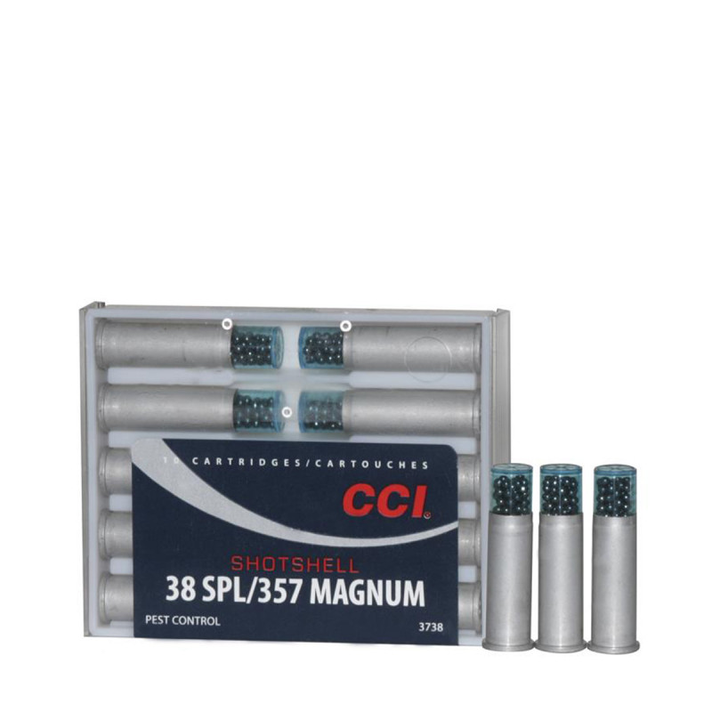 Balas CCI 38SPL/357MAG 81GR Shotshell 10x20 #3738