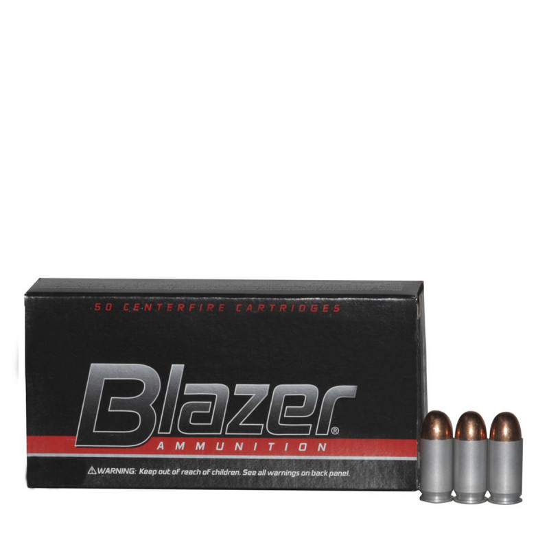 Balas Blazer 45ACP 230GR PNormalCobreada CasqAluminio 50x20 #3571
