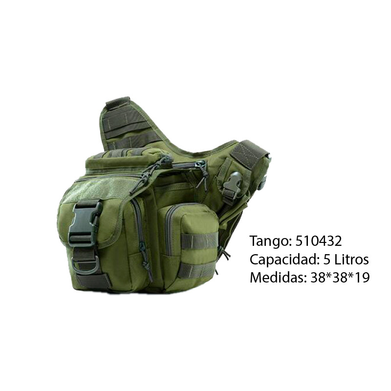 Morral DOBERMAN 5L GREEN 38*38*19 #BL011GR