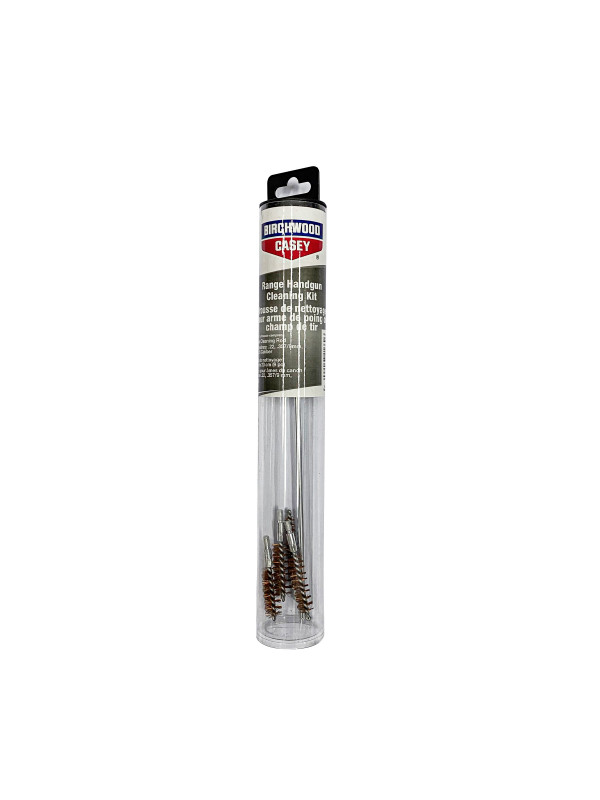 Kit de limpieza BWC: baqueta 9´´ y 4 cepillos 22lr/9mm/357/.40/45 #41662