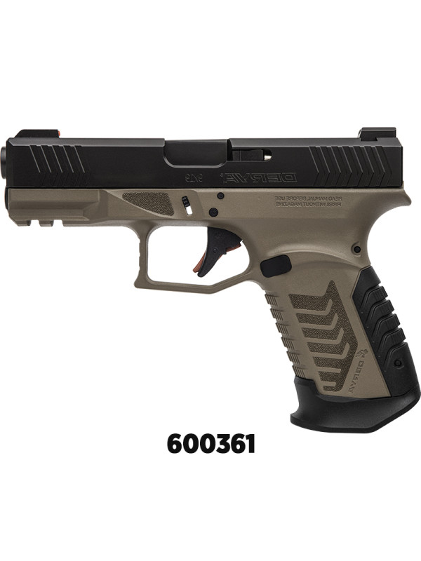 Pistola DERYA cal 9mm Mod DY9 C111 FDE 2 carg de 15/17T