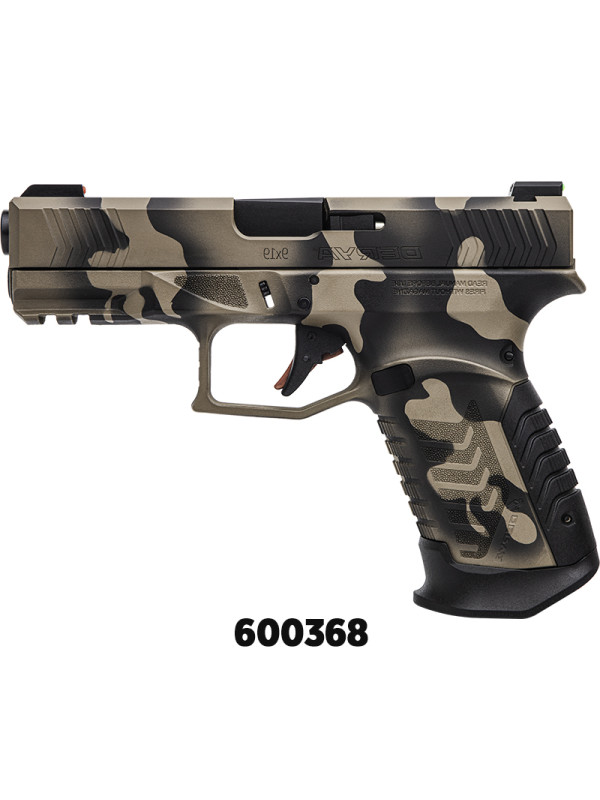 Pistola DERYA cal 9mm Mod DY9 C154K Full Camo 2 carg de 15/17T