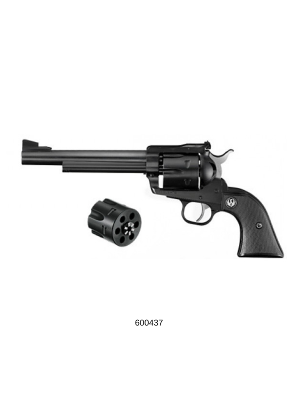 REVOLVER RUGER CAL 357MAG Y 9MM - BLACKHAWK 4"  DOBLE CALIBRE