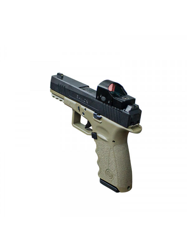 Pistola EMTAN Mod. RAMON con miras TRITIUM + Sistema Modular Optico