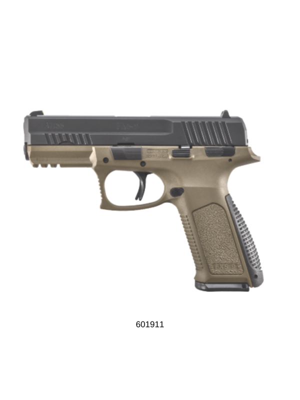 Pistola KOR cal 9mm Mod. FX-9 FDE 2 Cargadores 17 Tiros