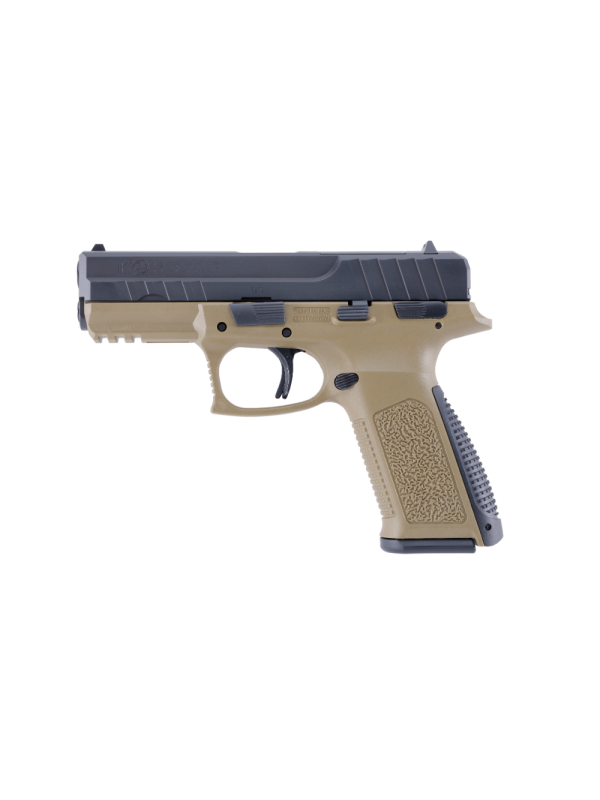 Pistola KOR cal 9mm Mod. FX-9R FDE 2 Cargadores 17 Tiros