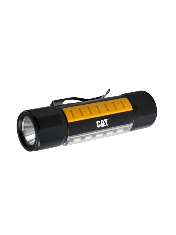 Linterna Caterpillar Led DUAL 250/300 Lm Aluminio Tactico