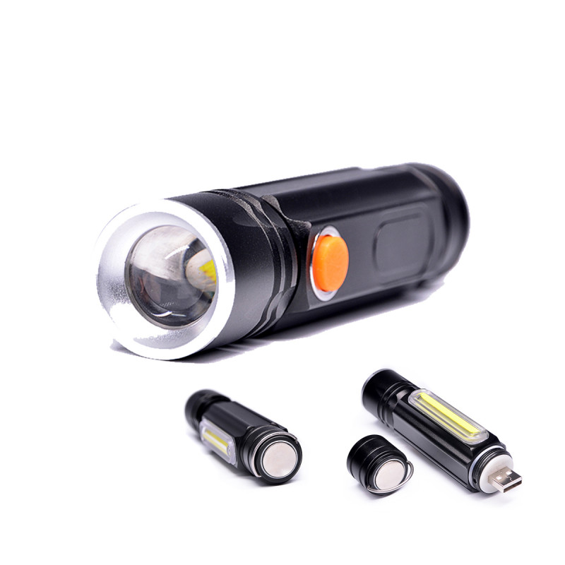Linterna DOBERMAN 180L c/Magnetico USB #LP-9515