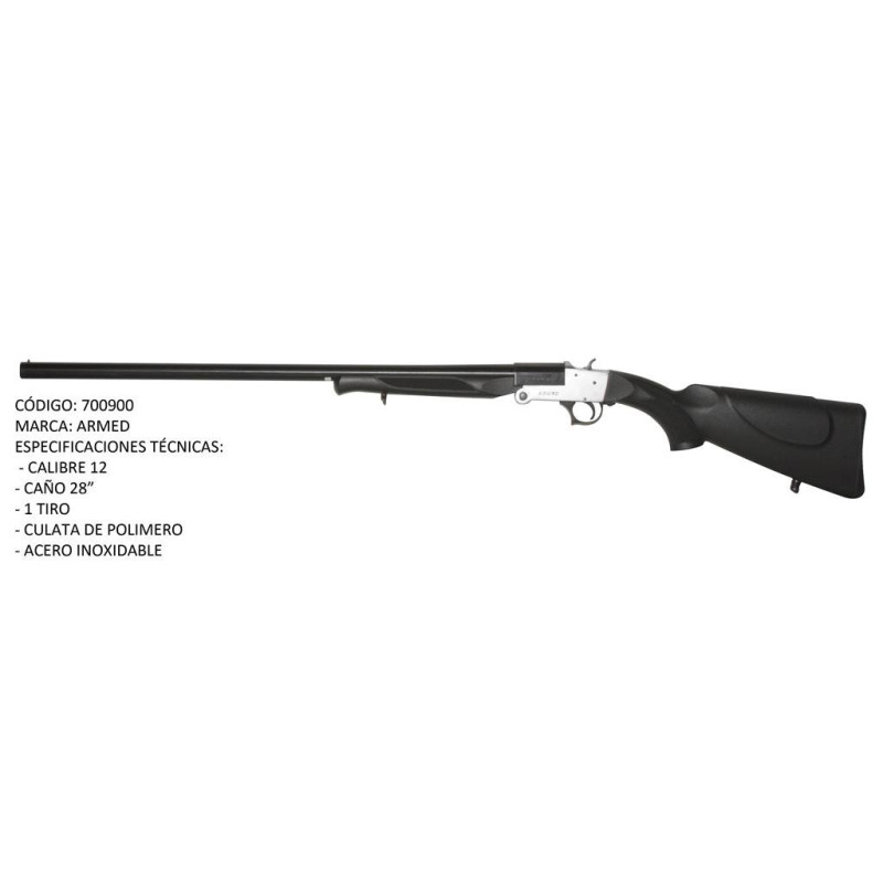 Escopeta Pajera Savage l Cal. 12 l Polimero l Mod. 320 Pump l 18,5 P. l 5+1 T.