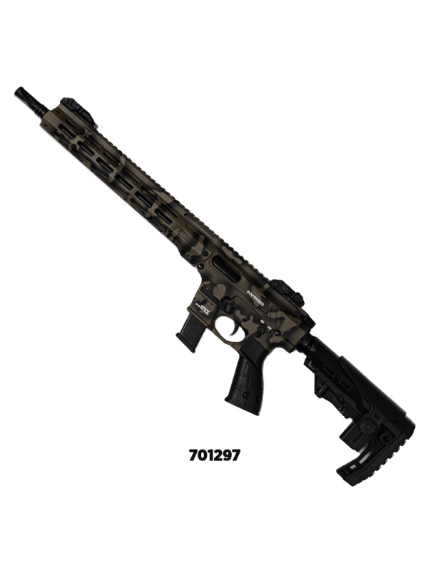 Rifle DERYA cal 9mm Mod. ZY9 C154K Camo 14,5'' 2 carg 17 tiros