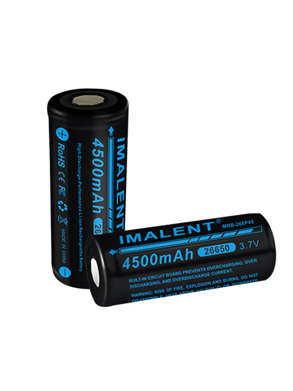 Baterias p/Linterna IMALENT DN70 4500mAh 26650