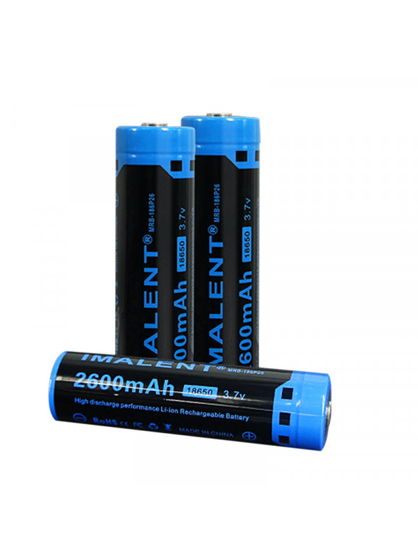 Baterias p/Linterna IMALENT DM21T DM21TW 2600mAh 18650