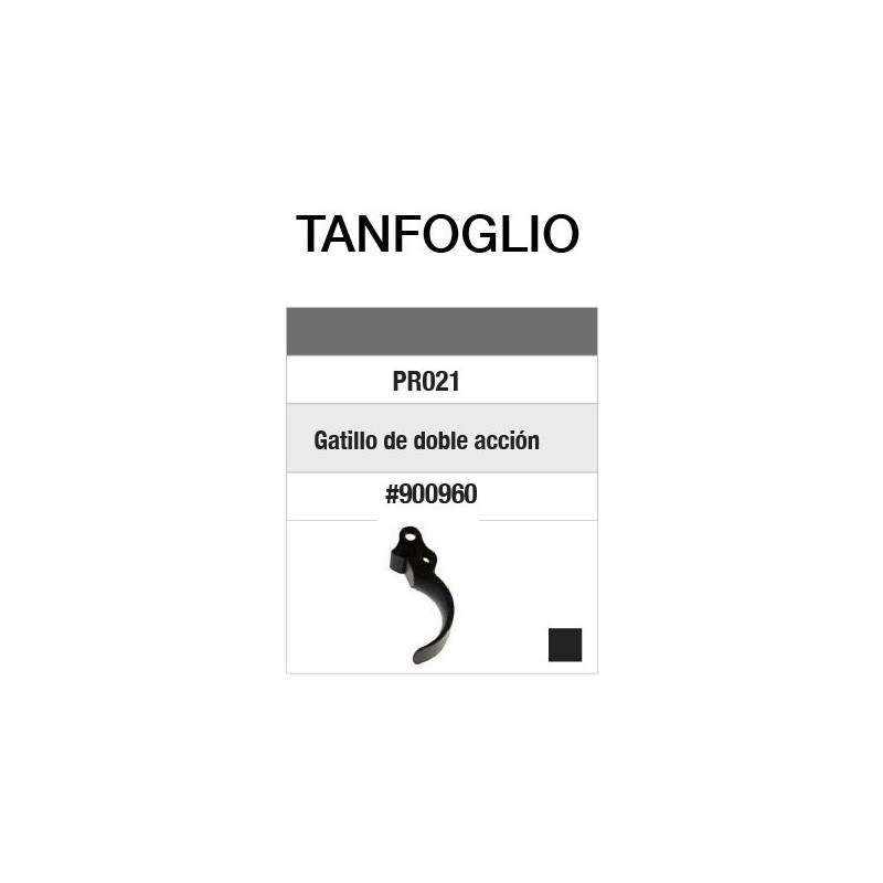 Gatillo de Doble Accion p/Pistola Tanfoglio #PR021