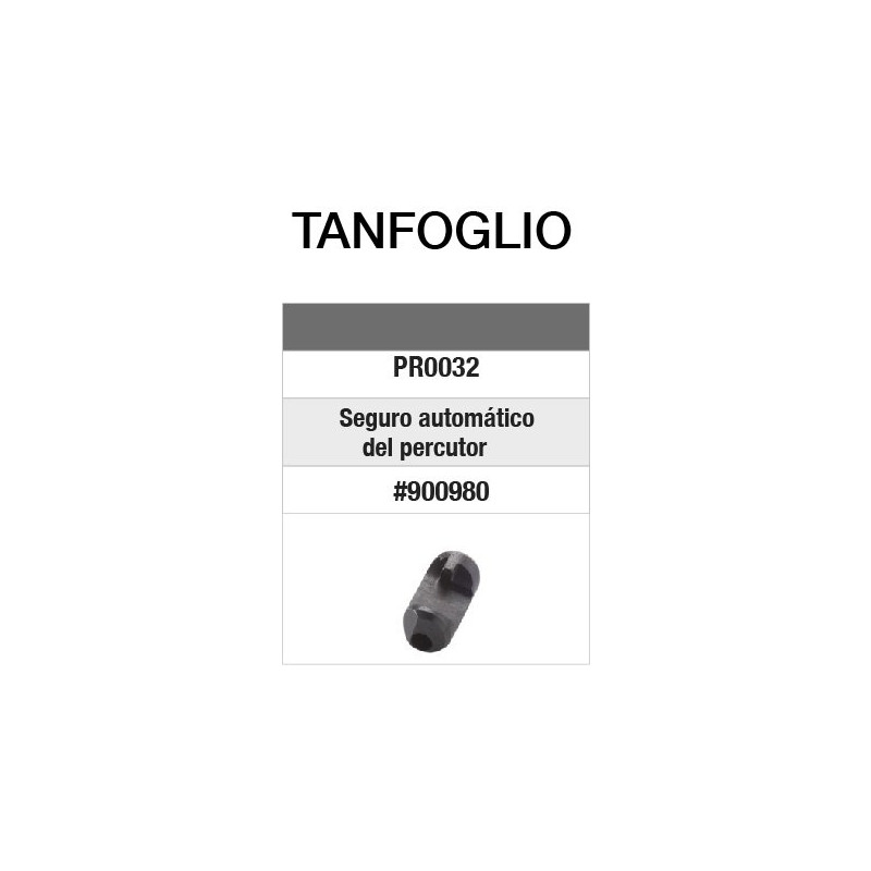 Seguro Aut.delPercutor p/Pistola Tanfoglio #PR032