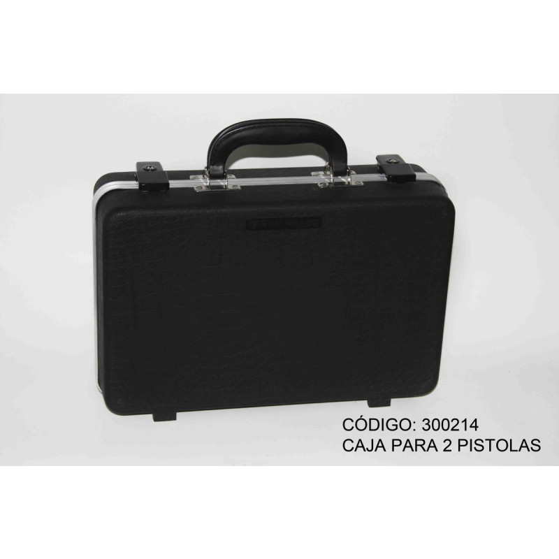 LQN-N-Caja p/2Pistolas Neg. #10402